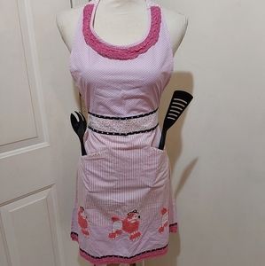 🌺 Vintage & Just Like New SurLutuhle Cotton Bib Apron